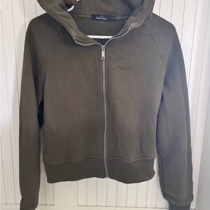 Women's Olive Green Hoodie